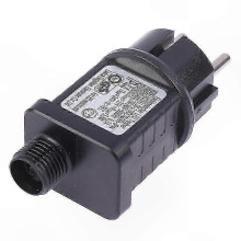 LED-Lichterketten-Netzadapter, 3,6W 31V wasserdichter IP44-Zeitschaltuhr-Transformator für die Beleuchtungsversorgung