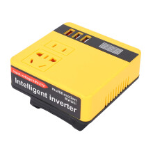 Power-Inverter DC18-21V USB-Anschlüsse kabelloser Wechselrichter mit Spannungsanzeige