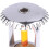 Side Wall Concealed Fire Sprinkler Head 57 Degree Pendent for Fast Fire Protection 5