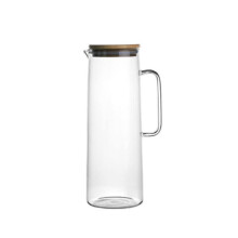 Large Capacity HeatResistant Glass Coffee Pot with Transparent Design for Hot or Cold Beverages