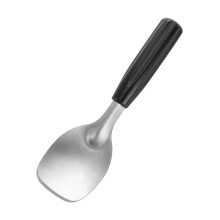 Stainless Steel Ice Cream Scoop with Ergonomic Comfortable Grip for Home and Professional Use Black
