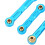 Aluminium-Spurstange für TT02 RC-Car - Blau 10