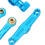 Aluminium-Spurstange für TT02 RC-Car - Blau 8