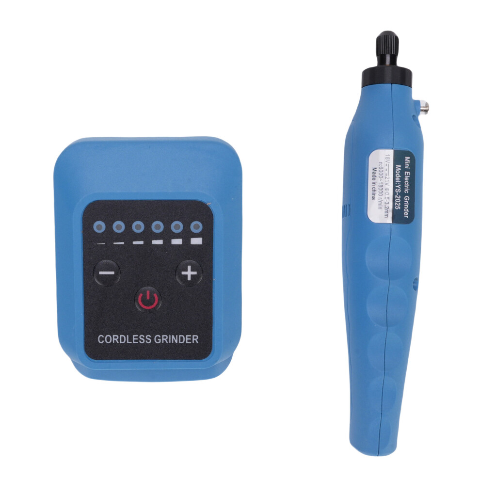 Electric Die Grinder 6-Speed 6000-18000Rpm Rechargeable Cordless Set 9351383130985
