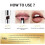 2X Black Honey Lipstick Θρεπτικό και μη κολλώδες γυαλιστερό lip gloss μεγάλης διάρκειας Δη 5