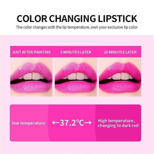 Magic Temperature Color Change Lipstick Set Ματ 6 Χρώματα Φιμέ Λιπ-Γκλος 2