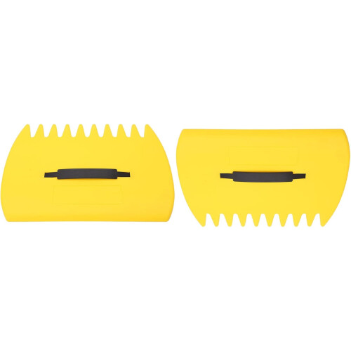 2PCS Serrated Leaf Rake Claws with Adjustable Straps for Garden and Yard Cleanup 2