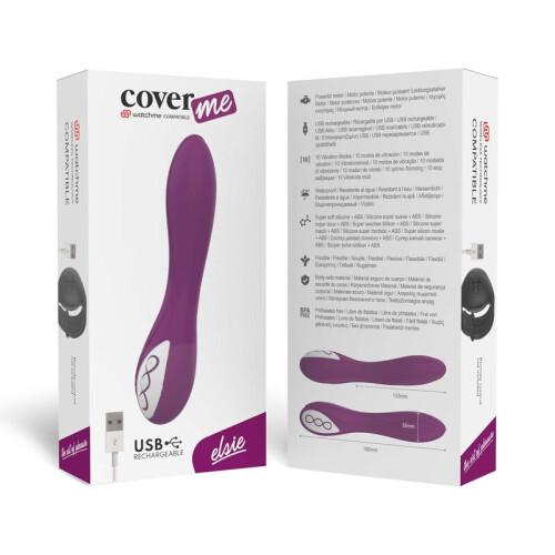 COVERME Vibratore con Telecomando