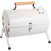 Portable Charcoal Grill with Durable Steel Construction, Easy Clean, Compact Tabletop BBQ for Camping