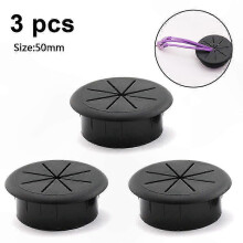 3-Pack-Drahtmanagement-Grommets für die Lösung der Abdeckung von Schreibtisch-Kabellöchern