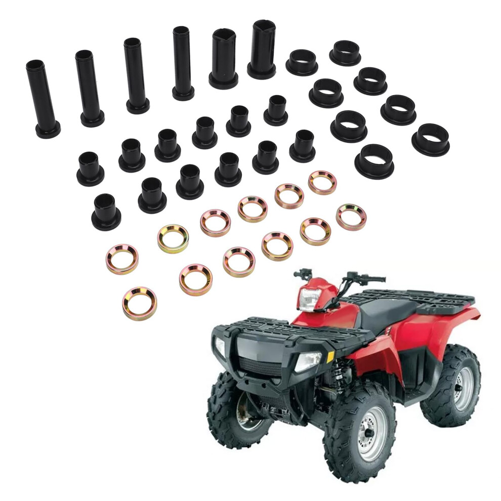 Atv A Arm Bushing Kit 5432169 Replacement For Polaris Sportsman 335 400 500, Alloy Steel Enhanced Suspension Stability 9113335258952