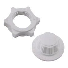 Fan Kit with ABS Fan Nut Set, Secure Fan Assembly, Easy Install, White Parts