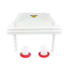 Chick Brooder Heater 12.2x12.2 Inch for 20 Chicks, Adjustable Height Angle Brooder Heating Plate