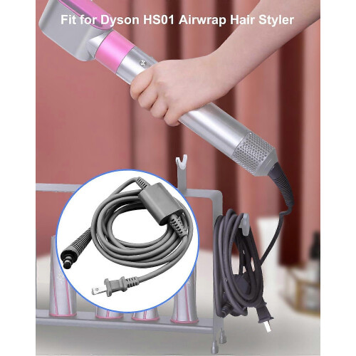 Ανταλλακτικό καλώδιο τροφοδοσίας για Dyson Airwrap HS01 106 ιντσών με περιστροφή 360 και 2