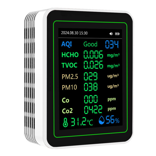ZN-MT14 Luftqualitätstester 2000mAh Kompakt Weiß 1