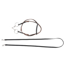 Adjustable Cowhide Horse Bridle with Rein – Sturdy & Comfortable Large
