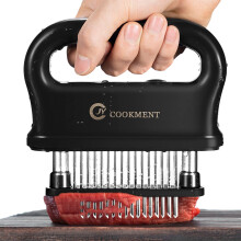 Meat Tenderizer Tool with 48 Stainless Steel Blades for Steak, Chicken, BBQ and Faster Marinades