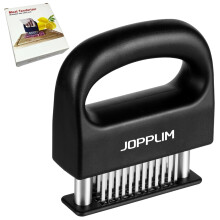 Meat Tenderizer with 48 Stainless Steel Blades for Steak and Poultry, Enhanced Marinade Absorption
