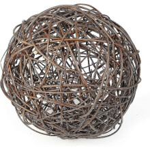 Weidenkugel, Weide aus Weide für Haus und Garten, ca. 20 cm
