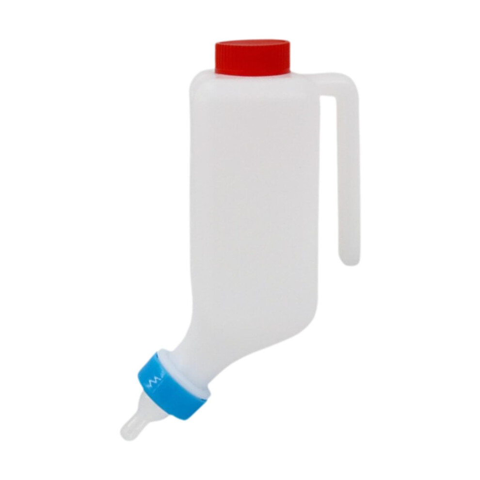 800ml Lamb Feeding Bottle with Soft Nipple and Scale for Baby Sheep Nursing and Farm Use