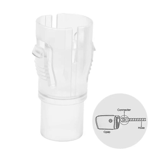 For AirMini slangeforbindelse til CPAP-rør CPAP-slangeport 1