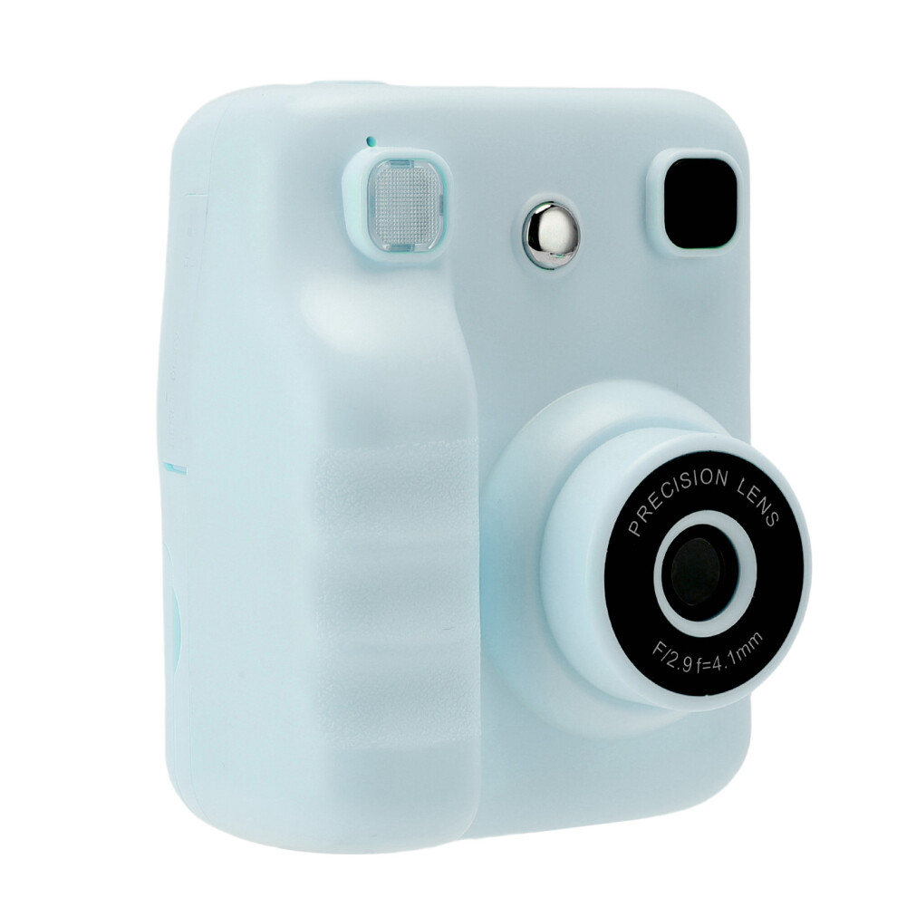 Children Instant Print Camera 48Mp Video Digital Camera With 32Gb Kit Blue 7641383134277