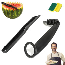 Vegetable Spiralizer 2in1 Spiral Cutter with VShaped Knife for Zucchini Carrot Potato