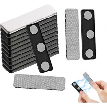 12 paar gordijnmagneten, lijmmagneten voor jaloezieën ramen, magneet voor gordijnen, magnetische clips voor douche verduistering