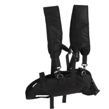 Portable Dog Backpack Carrier Nylon Breathable Mesh Front Chest for Travel Hiking L