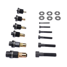 6 Stück Hand-Rivetenkopfschlüssel-Set M3-M10 Carbonstahl Manuelle Nietenzieher-Spitzen