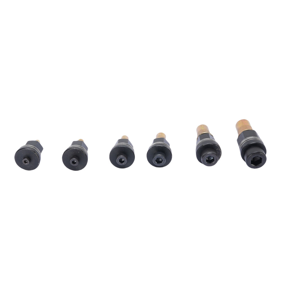 6 Pcs Carbon Steel Rivet Nut Tool Set M3âM10 For Narrow Spaces & Furniture 9421380543719