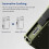 Flashlight,G5 Edc Light 400 Lumens,Rechargeable Pocket-Sized Green 3