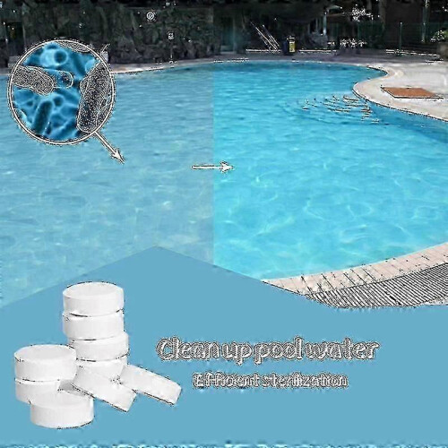 Chlorine Dioxide Disinfectant Tablets 50 Pcs for Pool Maintenance 1