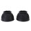 Horse Bell Boots Rubber Hoof Protector for Riding Training Black 1
