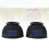 Horse Bell Boots Rubber Hoof Protector for Riding Training Black 4