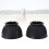 Horse Bell Boots Rubber Hoof Protector for Riding Training Black 3