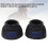 Horse Bell Boots Rubber Hoof Protector for Riding Training Black 6