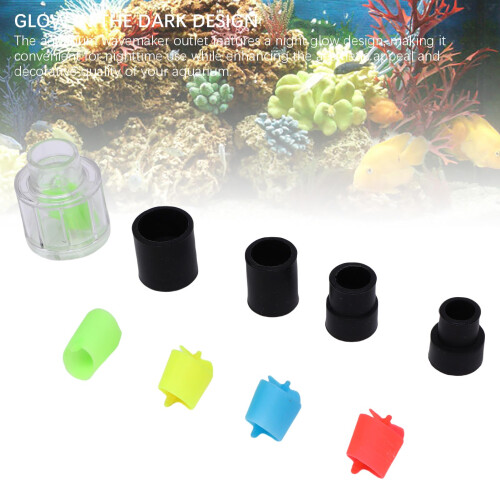 Aquarium Wave Maker Head Night Glow | 43x49mm, 20/25mm Diameter 2