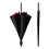 Large Golf Umbrella 49.6 Inch Canopy Windproof DualLayer Automatic Open for Rain Red 1