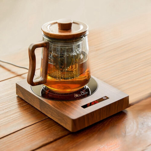 Coffee Mug Warmer with 5Gear Touch Control, Adjustable Temperature, Auto Shut Off, for Desk Drinks 1