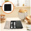 Silverware Organizer with Lid Expandable Kitchen Utensil Drawer Divider EasyClean Compartments 5