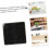 Silverware Organizer with Lid Expandable Kitchen Utensil Drawer Divider EasyClean Compartments 3