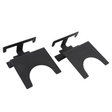 Wandmontierter Polierer-Halter – Schwarzes Metall-Garagen-Organisator für Autowachswäsche & Polieren