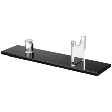 Acrylic Knife Display Stand for Fixed Blade, Clear Single Holder Rustic Cabin Decor