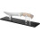 Acrylic Knife Display Stand for Fixed Blade, Clear Single Holder Rustic Cabin Decor 5
