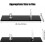 Acrylic Knife Display Stand for Fixed Blade, Clear Single Holder Rustic Cabin Decor 3