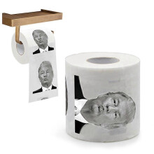 Donald Trump Hârtie de hârtie noutate Glumă amuzantă cu șervețele tipărite moale