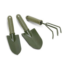 Garden Tools Set with RustProof Stainless Steel Ergonomic Comfort Grip for Planting and Soil Loosening