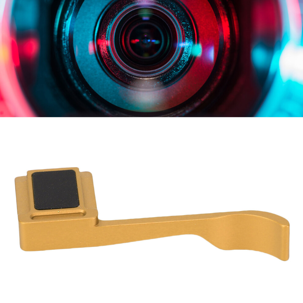 Aluminum Alloy Thumb Up Grip For Leica Q2 Camera - Gold 7681380552025