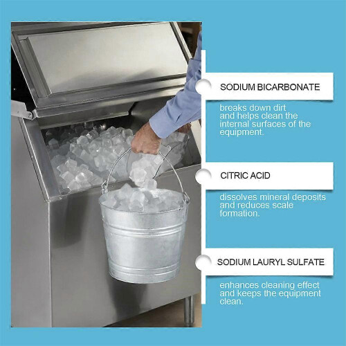 36Pcs Ice Machine Cleaner Maker Descaler Απαλό οικιακό φύλλο καθαρισμού και αφαλάτωσης 2